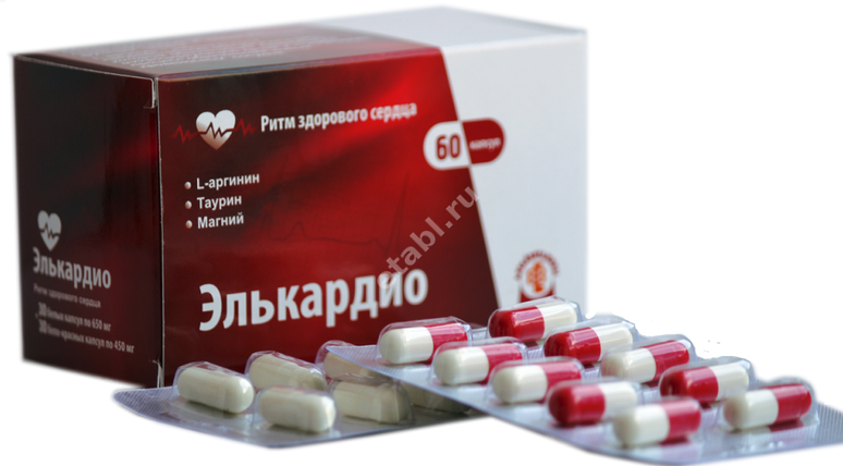 ЭЛЬКАРДИО капс. 0.65г N60 (Алтайвитамины, РФ)