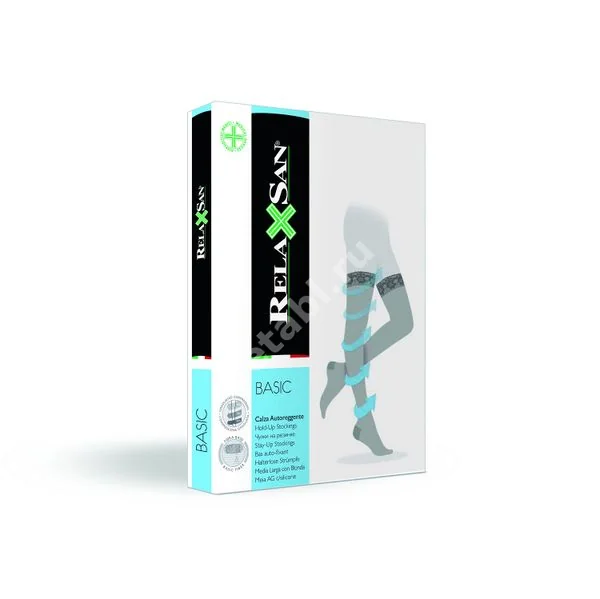 ЧУЛКИ Релаксан Stay-up 0кк арт.770 р.2 черн жен (Крейт, РФ)