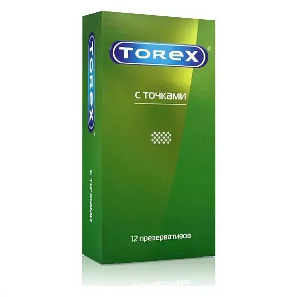 ТОРЕКС презервативы С точками N12 (БЕРГУС, РФ)