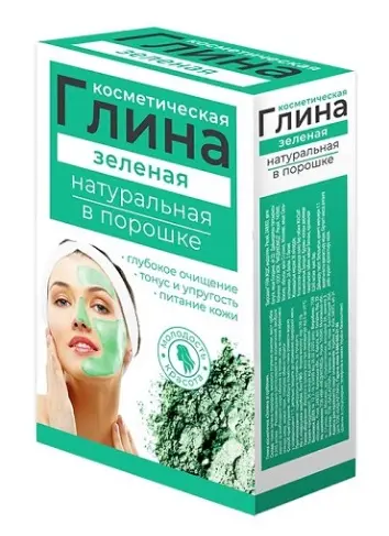 МЕДИКОМЕД глина для лица/тела зеленая 100г с серебром (МЕДИКОМЕД, РФ)