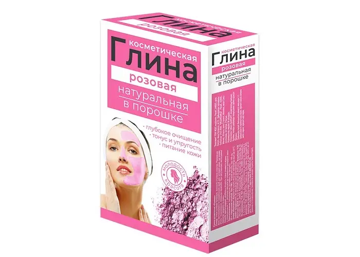 МЕДИКОМЕД глина для лица/тела розовая 100г (МЕДИКОМЕД, РФ)