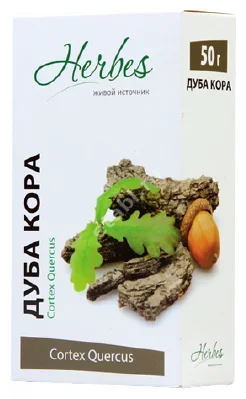 ДУБА КОРА 50г N1 (Хербес, РФ)