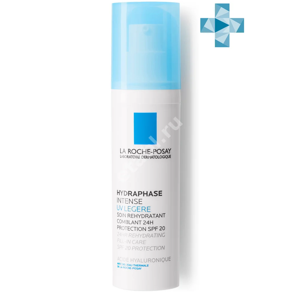 ЛЯ РОШ ПОЗЕ (LA ROCHE POSAY) Гидрафаз Интенс Лежер флюид увлаж д/комбинир/норм кожи SPF20 50мл (Косметик Актив Продюксьон, ИСПАНИЯ)
