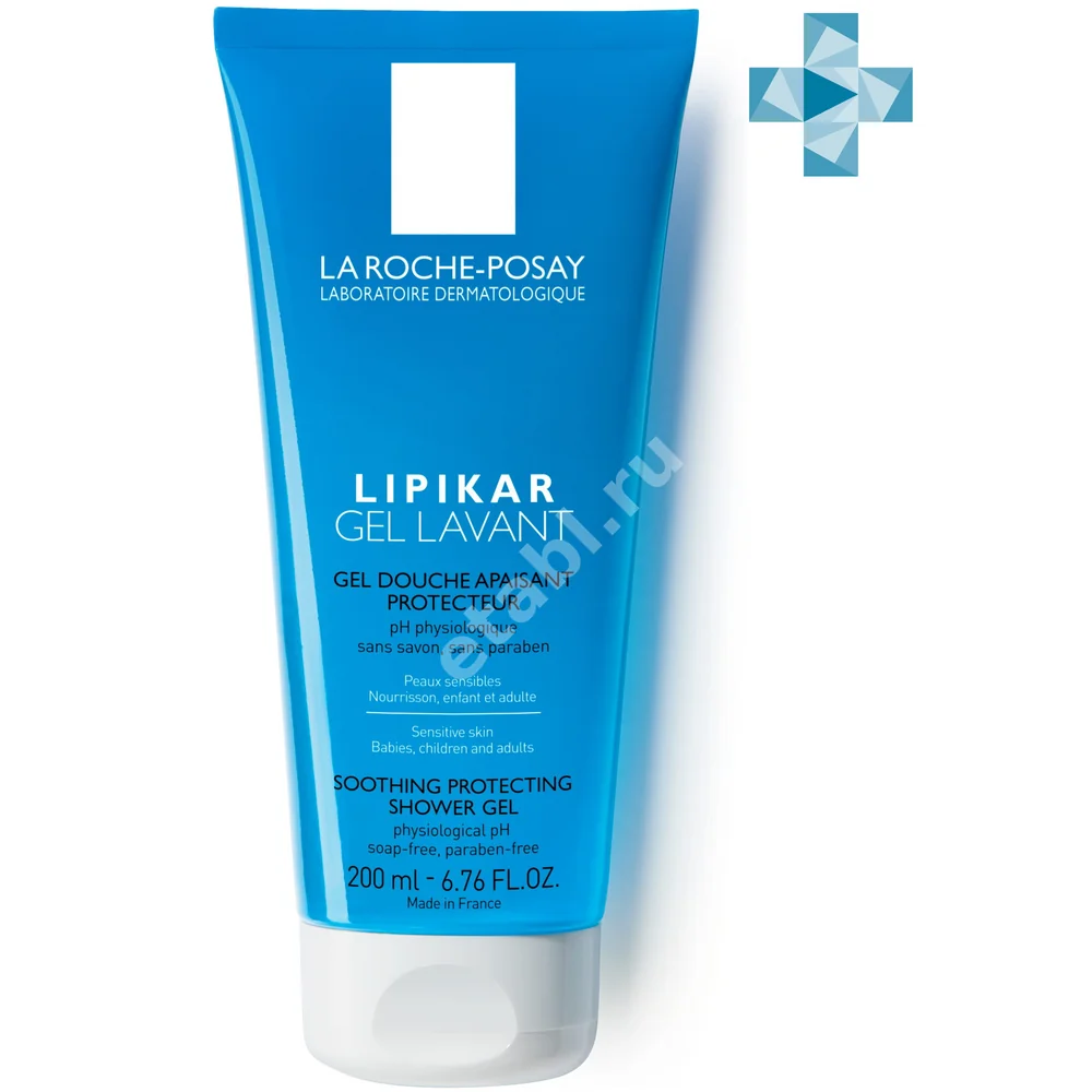 ЛЯ РОШ ПОЗЕ (LA ROCHE POSAY) Липикар Лавант гель для душа 200мл (Косметик Актив Продюксьон, ИСПАНИЯ)