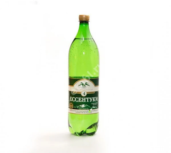ВОДА МИНЕРАЛЬНАЯ Ессентуки N4 (бут. п/э) 1.5л (Объединенная водная компания ООО, РФ)