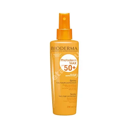 БИОДЕРМА Фотодерм Макс спрей солнцезащит SPF50+ 200мл (Биодерма Лаб, ФРАНЦИЯ)