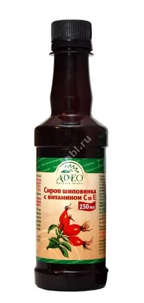 ШИПОВНИКА СИРОП Вит. С и E (фл.) 250мл N1 (Алсу, РФ)