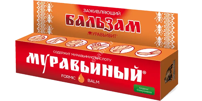 МУРАВЬИВИТ гель-бальзам для тела зажив 44мл (Спецмазь, РФ)