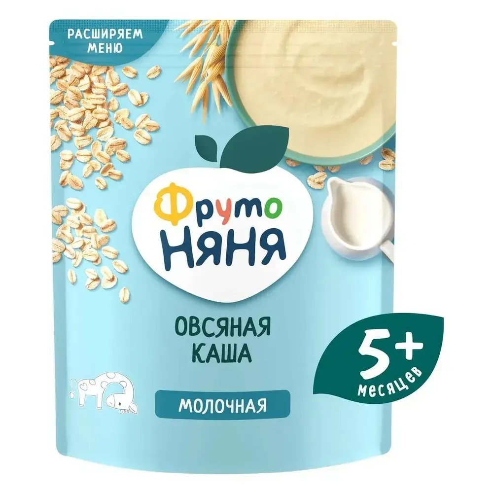 ФРУТОНЯНЯ каша мол овсянка 5м+ 200г (Прогресс, РФ)