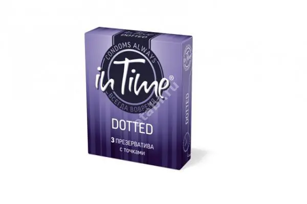 ИН ТАЙМ Dotted презервативы N3 (точечные) (Атекс групп, РЕСПУБЛИКА КОРЕЯ/ТАИЛАНД)