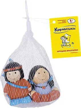 КУРНОСИКИ игрушка д/ванной Индейцы 25161 (Сан Бонд Интернэшнл, КИТАЙ)