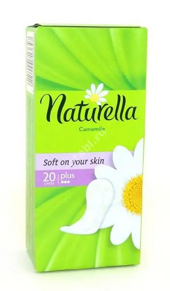 НАТУРЕЛЛА КАМОМИЛЕ прокладки ежедневные Плюс N20 (ПРОКТЕР & ГЕМБЛ , ГЕРМАНИЯ)
