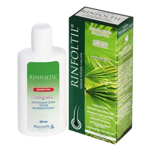 РИНФОЛТИЛ шампунь укрепление слабых волос 200мл (Фармалайф Ресерч, ИТАЛИЯ)