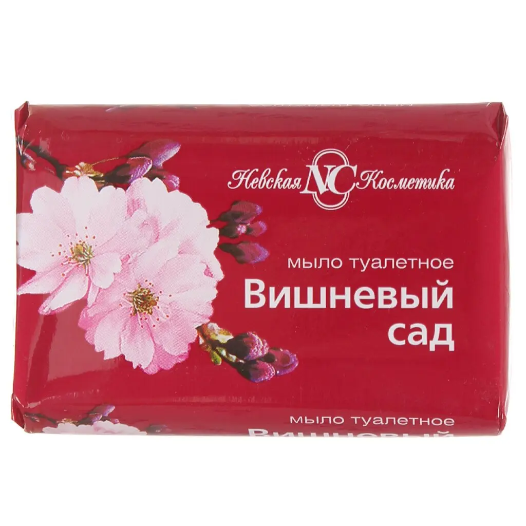 НЕВСКАЯ КОСМЕТИКА мыло Вишневый сад 90г (Невская Косметика, РФ)