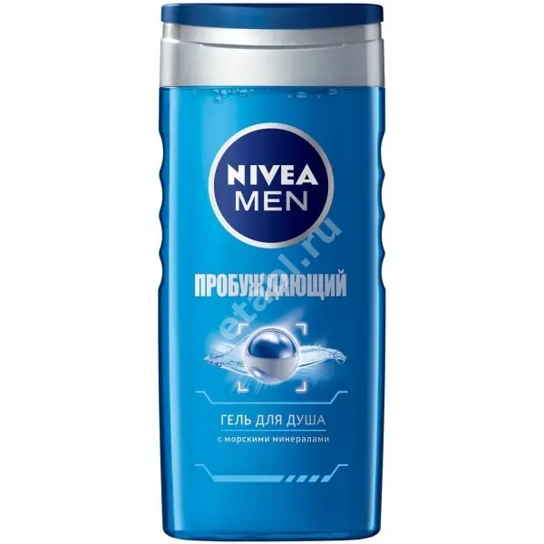 НИВЕЯ For men гель для душа Пробуждающий 250мл (БАЙЕРСДОРФ, ГЕРМАНИЯ)