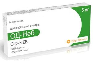 ОД-НЕБ табл. 5мг N14 (Эдж Фарма Прайвет, ИНДИЯ)