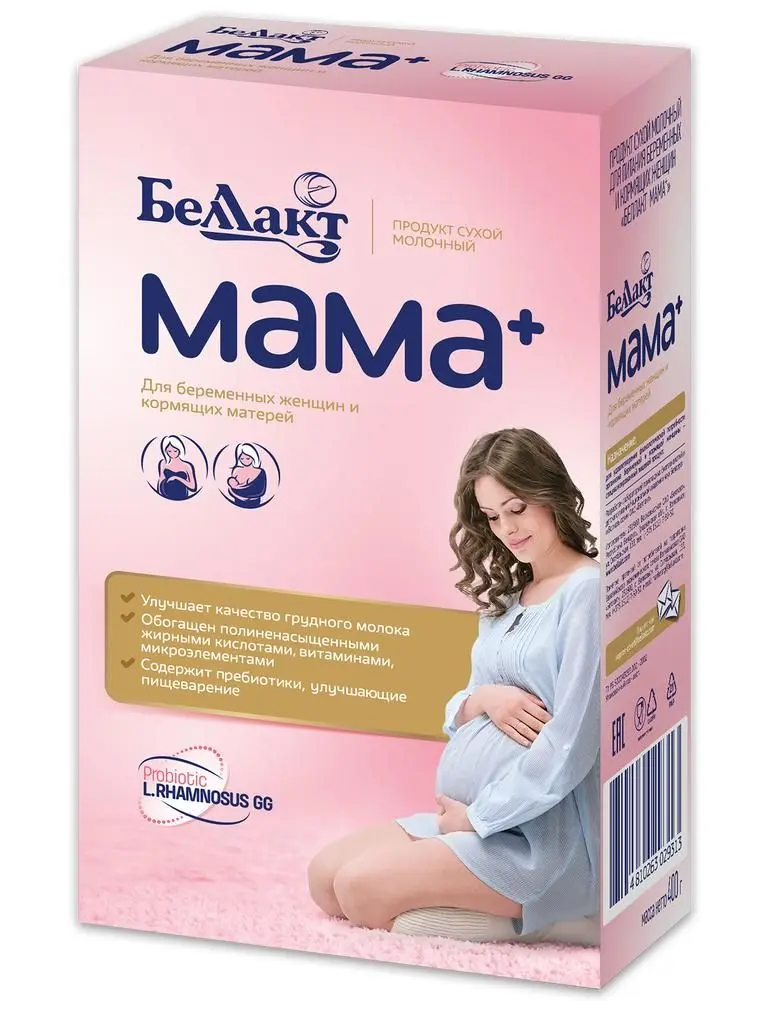 БЕЛЛАКТ-МАМА мол. продукт д/берем. и кормящих матерей 400г (Беллакт, БЕЛАРУСЬ)