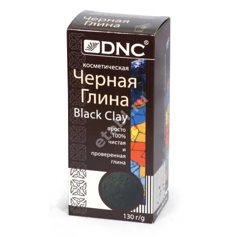 ДНЦ (DNC) глина для лица/тела черная 130г (ДНЦ Косметика, РФ)