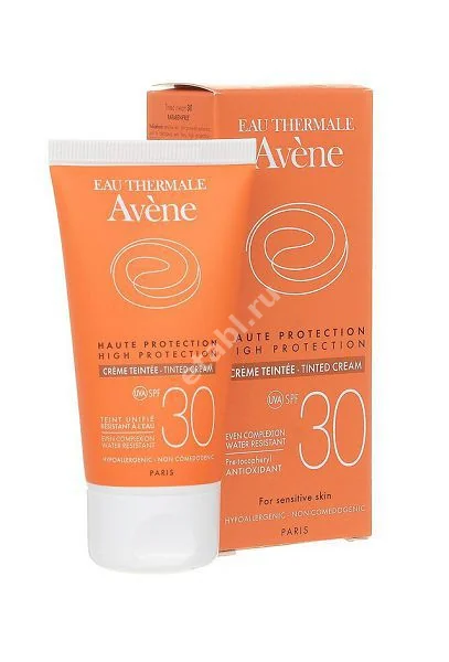 АВЕН (AVENE) крем солнцезащит SPF30 с тон. эффектом 50мл (ПЬЕР ФАБР, ФРАНЦИЯ)
