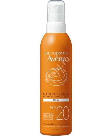 АВЕН (AVENE) Solaire спрей солнцезащит SPF20 200мл (ПЬЕР ФАБР, ФРАНЦИЯ)