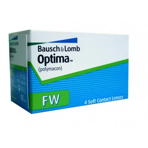 ЛИНЗЫ КОНТАКТНЫЕ Bausch+Lomb Optima FW 4шт традиц 3мес дневн б/цв -4.50 8.4 (Бауш энд Ломб Инкорпорейтед, ФРАНЦИЯ)