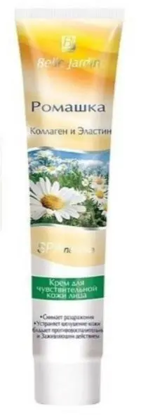 БЕЛЬ ЖАРДИН (BELLE JARDIN) SPA Spa natutelle крем для лица 125мл Ромашка/Коллаген/Эластин (Бель Жардин Косметик, ПОЛЬША)