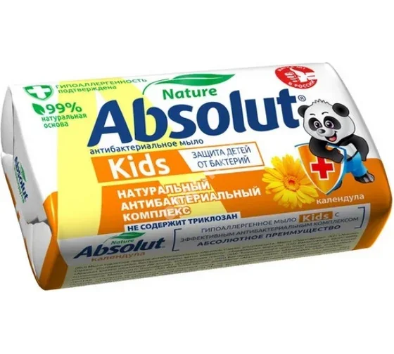 АБСОЛЮТ Kids мыло Календула 0м+ 90г (Весна ПФКК, РФ)