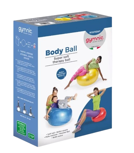 МЯЧ ГИМНАСТИЧЕСКИЙ Орто Body ball 65см арт.90.65 синий (Ледрапластик, ИТАЛИЯ)