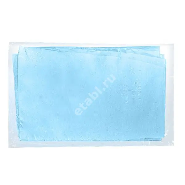 ПРОСТЫНИ хирургич. стер. 70х80см N1 (Здравмедтех, РФ)