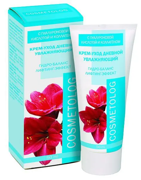 КОСМЕТОЛОГ крем для лица дневной увлажняющий 50мл (Дженейр, РФ)