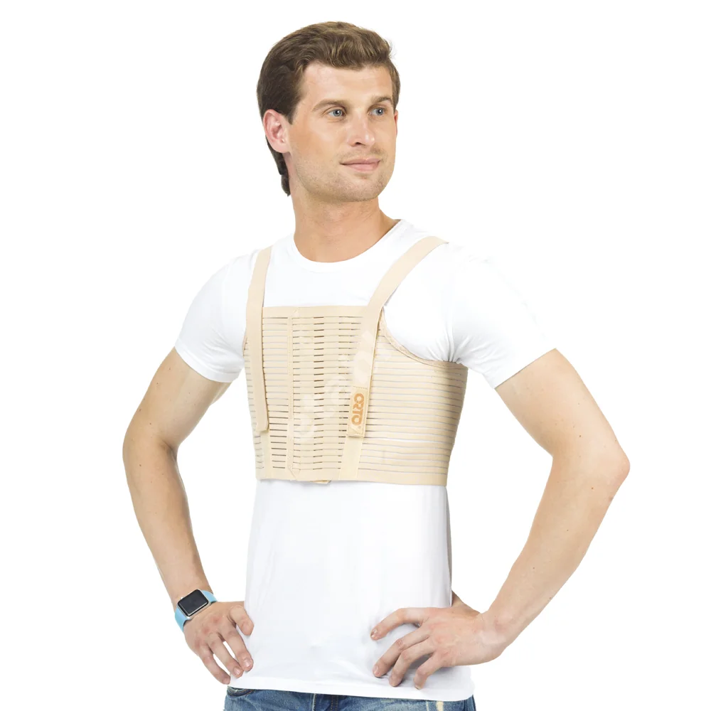 БАНДАЖ грудная клетка мужской Орто арт.БГК-423 р.XL беж (Орто, ИТАЛИЯ)
