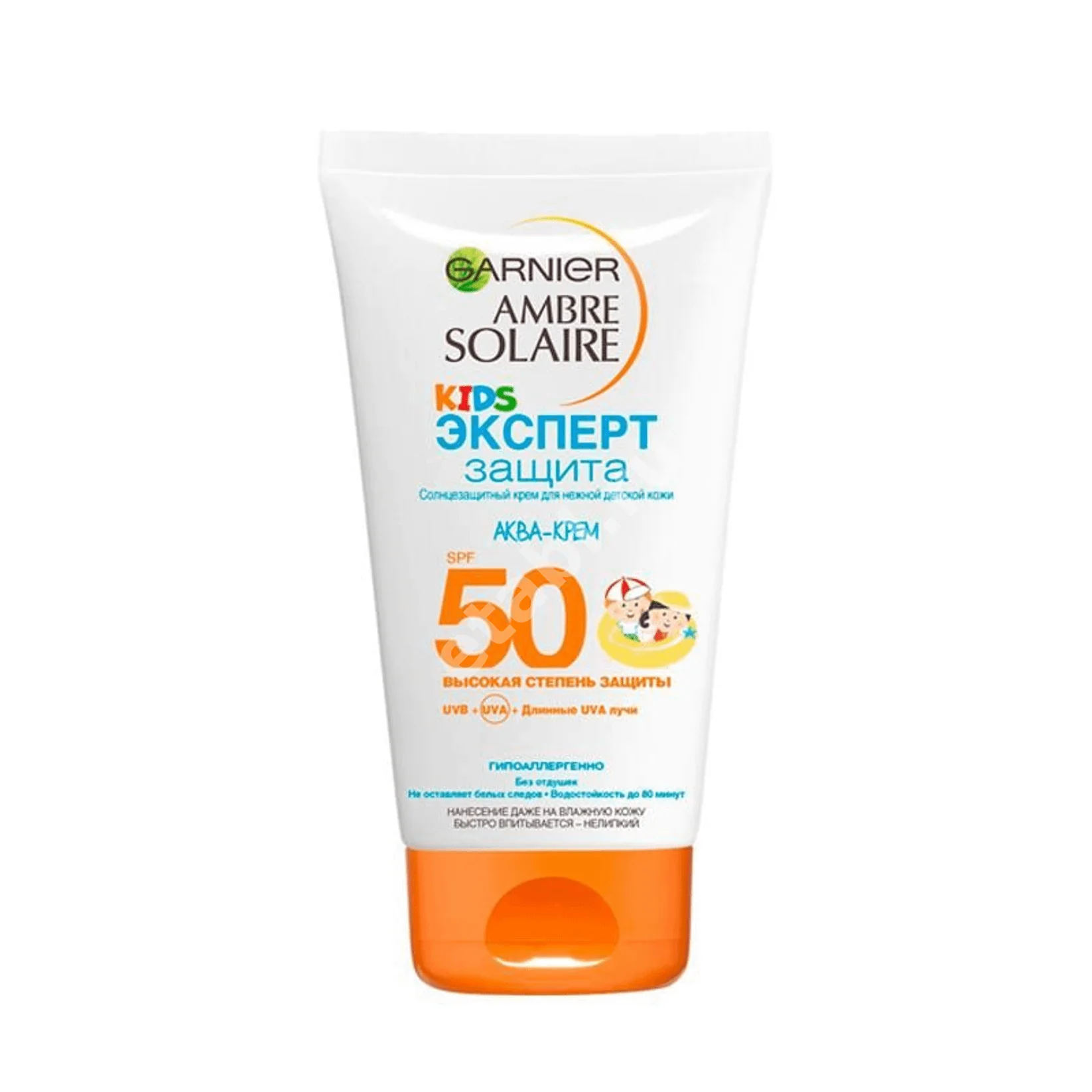 ГАРНЬЕ (GARNIER) Амбр Солер крем солнцезащит SPF50 водостойкий детский 150мл (ГАРНЬЕ, ФРАНЦИЯ)