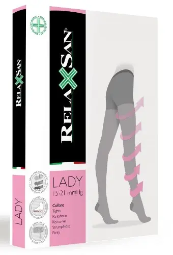 КОЛГОТКИ Релаксан Collant Lady жен 1кк арт. 980A р. 5 телесн (Кальце Г.Т.С.Р.Л., ИТАЛИЯ)