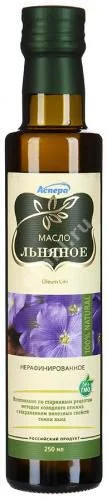 ЛЬНЯНОЕ МАСЛО (фл.) 250мл N1 (Аспера ПК, РФ)