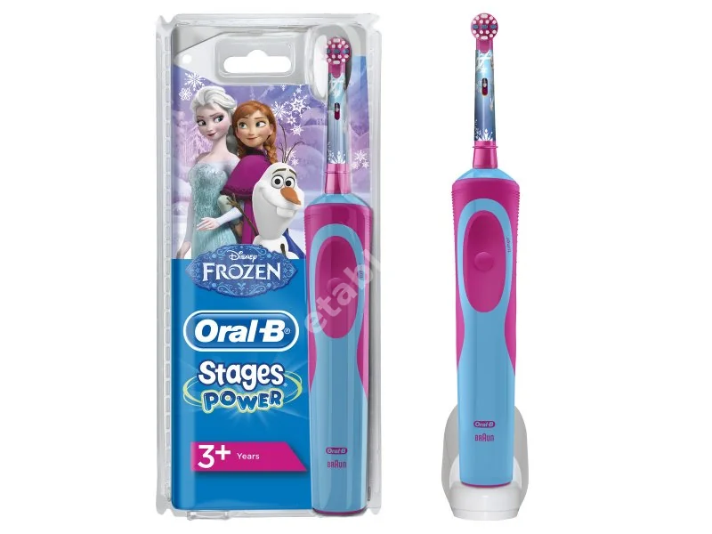 ОРАЛ-БИ (ORAL-B) зубная щетка электрическая детская Холодное сердце (ПРОКТЕР & ГЕМБЛ , ГЕРМАНИЯ/ВЕНГРИЯ)