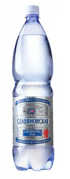 ВОДА МИНЕРАЛЬНАЯ Славяновская (бут. п/э) 1л (Элита-Минерал, РФ)