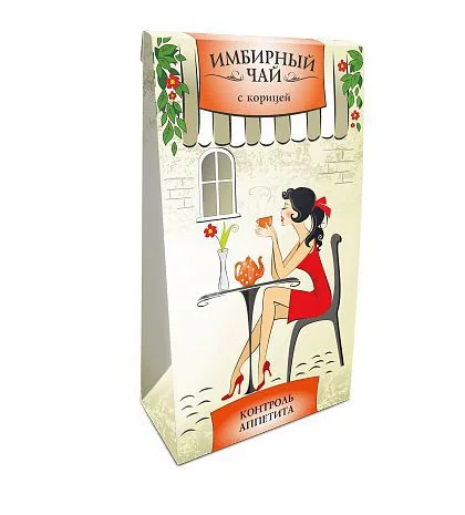 ИМБИРНЫЙ чай (фильтр-пак.) 1.5г N20 Корица (Грин Сайд, РФ)