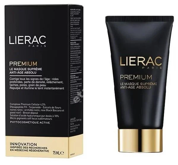 ЛИЕРАК (LIERAC) Премиум Анти-Аж Абсолю маска для лица 75мл (Лиерак Лаб, ФРАНЦИЯ)