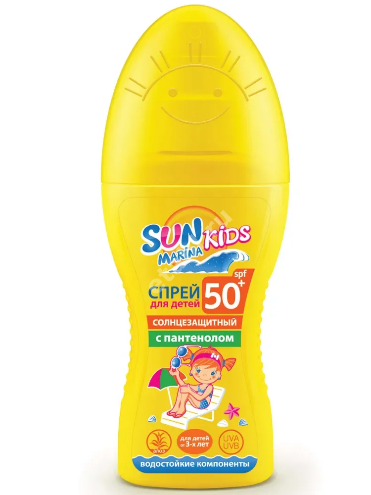 БИОКОН Сан Марина Кидс спрей солнцезащит SPF50+ 150мл (Эколла, УКРАИНА)