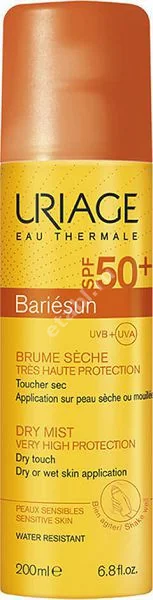 УРЬЯЖ (URIAGE) Барьесан спрей солнцезащит SPF30 Сухая дымка 200мл (Лаборатории Урьяж, ФРАНЦИЯ)
