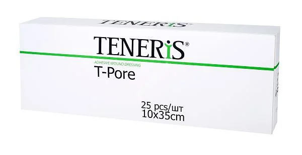 ПОВЯЗКА Тенерис T-Pore неткан. стер. 10х35см N1 (ФармЛайн с.р.о., ВЕЛИКОБРИТАНИЯ)