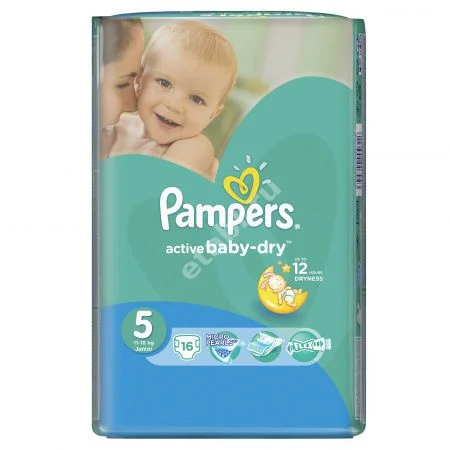 ПАМПЕРС подгузники детские Active Baby 11-18кг р.юниор 5 N10 (Проктер энд Гэмбл  ГмбХ, РФ/ПОЛЬША)