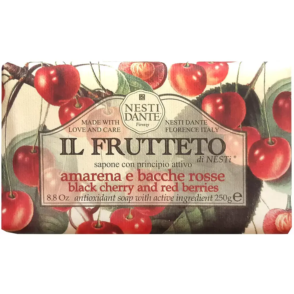 НЕСТИ ДАНТЕ (NESTI DANTE) Il Frutteto мыло 250г Черешня/Красные ягоды (Нести Данте, ИТАЛИЯ)