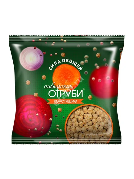 ОТРУБИ ПШЕНИЧНЫЕ 100г Сила овощей (Сибирская Клетчатка, РФ)