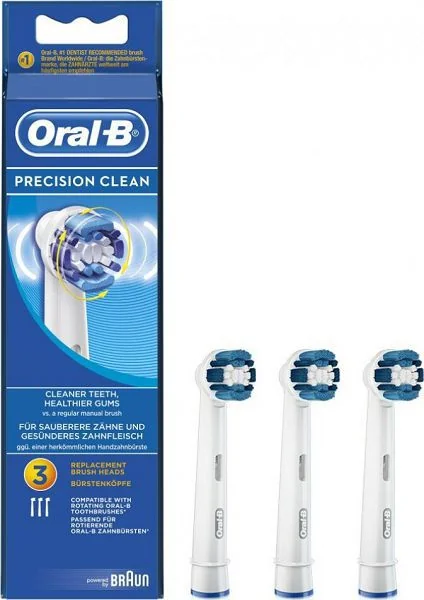 НАСАДКА Oral-b Precision Clean сменная д/зубной щетки арт.EB20 N2+1 (ПРОКТЕР & ГЕМБЛ , ГЕРМАНИЯ/ИРЛАНДИЯ)