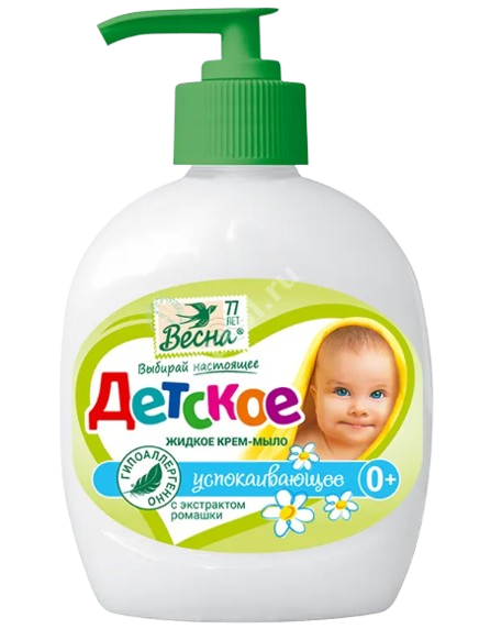 ВЕСНА мыло жидкое Ромашка детское 280г Ромашка (Весна ПФКК, РФ)