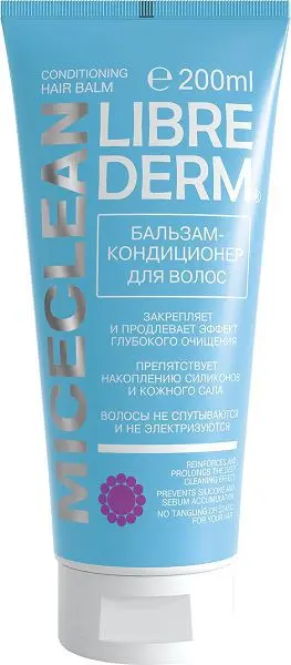 ЛИБРИДЕРМ Мицеклин бальзам-кондиционер для волос 200мл (БИОФАРМРУС, РФ)