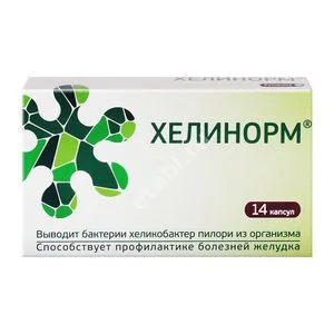 ХЕЛИНОРМ капс. 200мг - 0.324г N14+14 (Др. РЕДДИС, РФ)