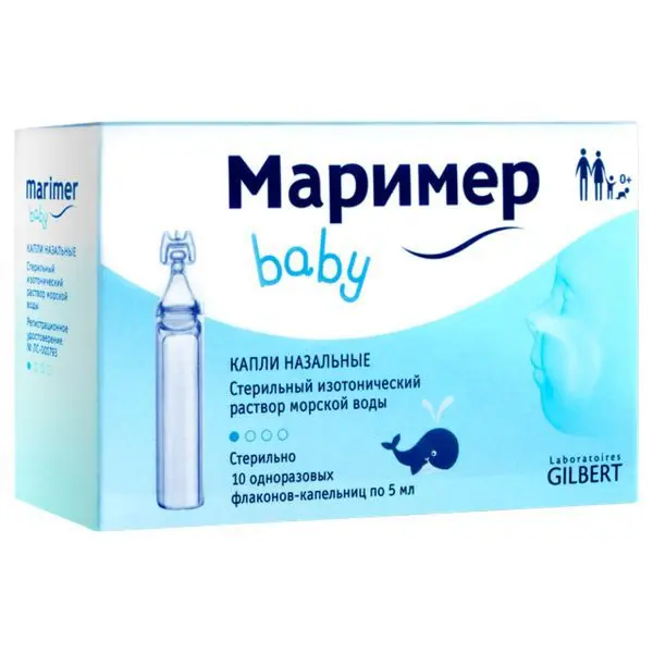 МАРИМЕР капли наз. (фл.-кап.) 5мл N10 (ЭББОТТ, ФРАНЦИЯ)