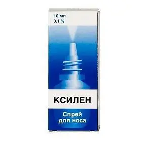 КСИЛЕН спрей наз. (фл.) 0.1% - 10мл N1 (ВЕРОФАРМ, РФ)